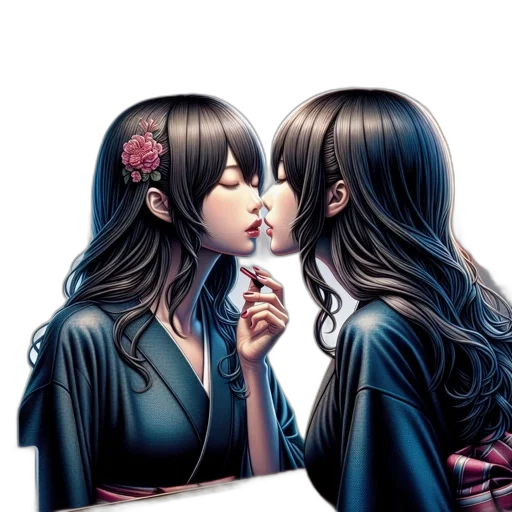 anime, photorealistic, comic book art, fantasy art transparent PNG cut-out