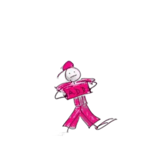 staff, hat, robot, creature transparent PNG cut-out