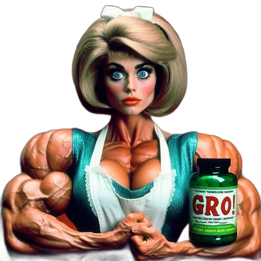 bottle, robot, photorealistic, comic book art transparent PNG cut-out
