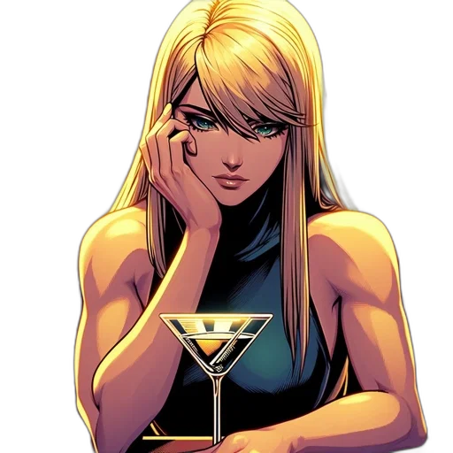 jewelry, comic book art, cartoon, concept art transparent PNG cut-out