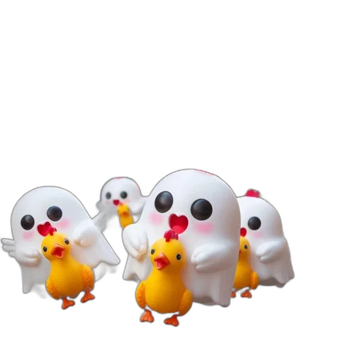 animal, 3d render, concept art, pixel art transparent PNG cut-out