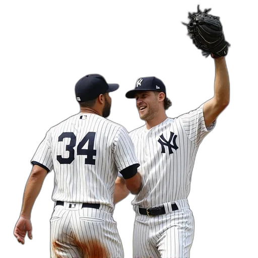 new, york, yankees, pitcher transparent PNG cut-out