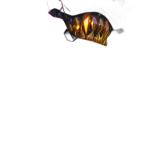 dragon, crown, staff, weapon transparent PNG cut-out