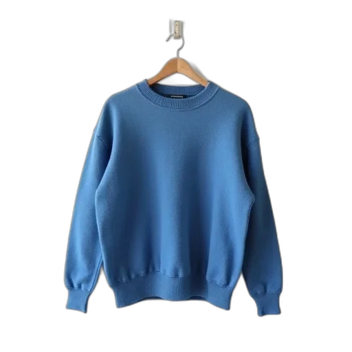 jacket, blue, plain, sweater transparent PNG cut-out