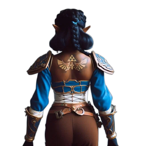 jacket, staff, crown, dress transparent PNG cut-out