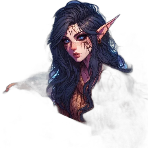 dragon, face, staff, creature transparent PNG cut-out