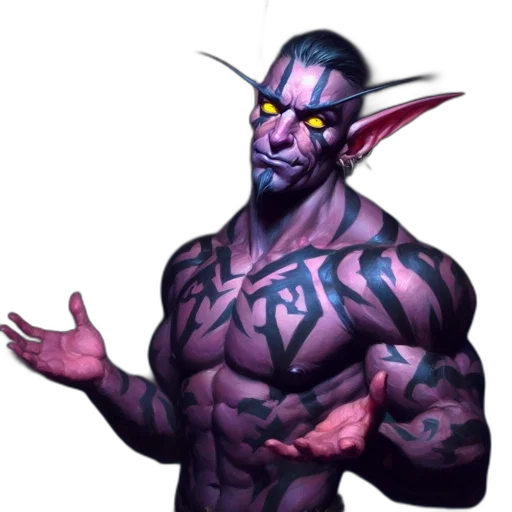 staff, creature, mask, face transparent PNG cut-out