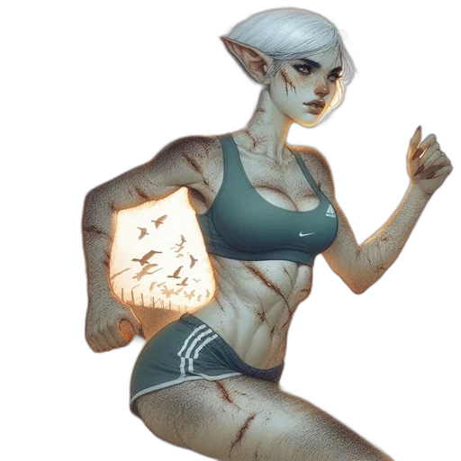 creature, face, staff, mask transparent PNG cut-out