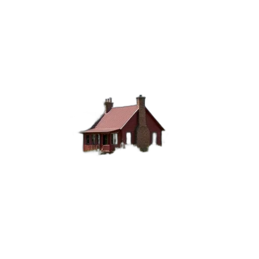 building, furniture, 3d render, pixel art transparent PNG cut-out