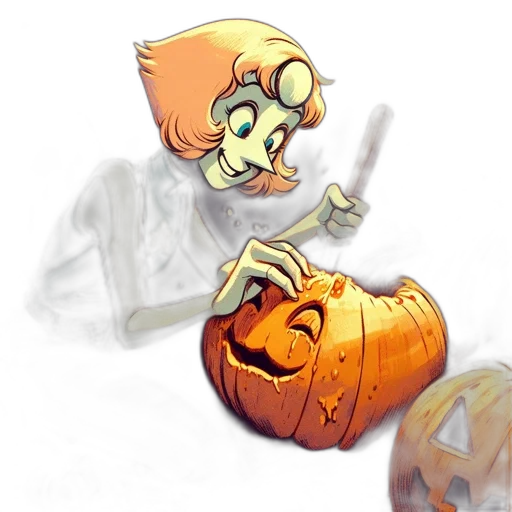 creature, mask, food, concept art transparent PNG cut-out