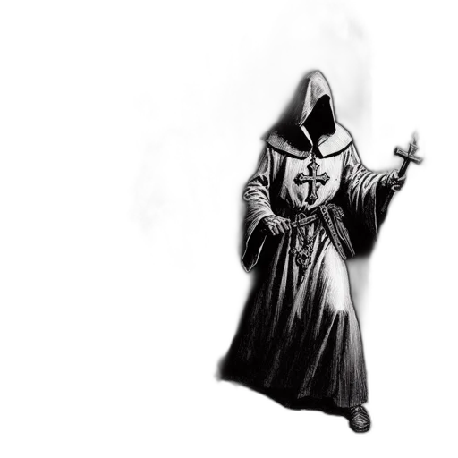 mask, staff, jacket, weapon transparent PNG cut-out