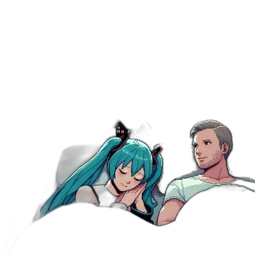 anime, concept art, comic book art, vaporwave transparent PNG cut-out