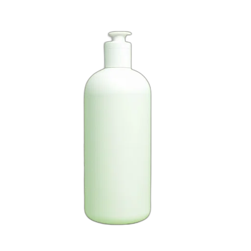 bottle, hair, green, pastel transparent PNG cut-out