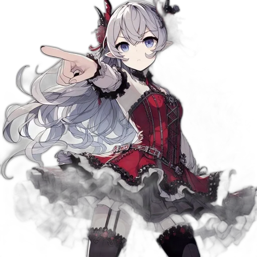 dress, staff, weapon, crown transparent PNG cut-out