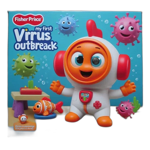 toy, box, titled, first transparent PNG cut-out