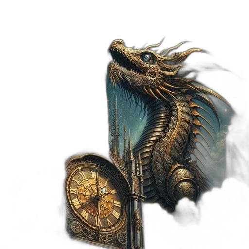 dragon, sword, weapon, staff transparent PNG cut-out
