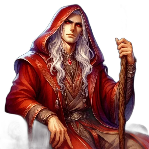 staff, dragon, fantasy art, concept art transparent PNG cut-out