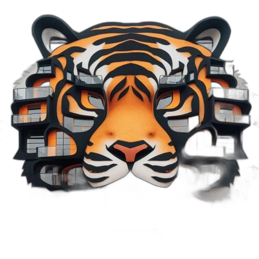 animal, 3d render, concept art, photorealistic transparent PNG cut-out