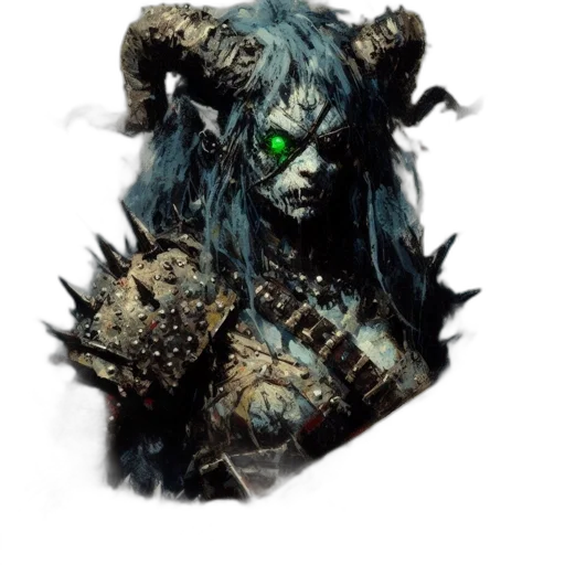 mask, creature, face, staff transparent PNG cut-out