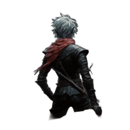 jacket, weapon, sword, dragon transparent PNG cut-out