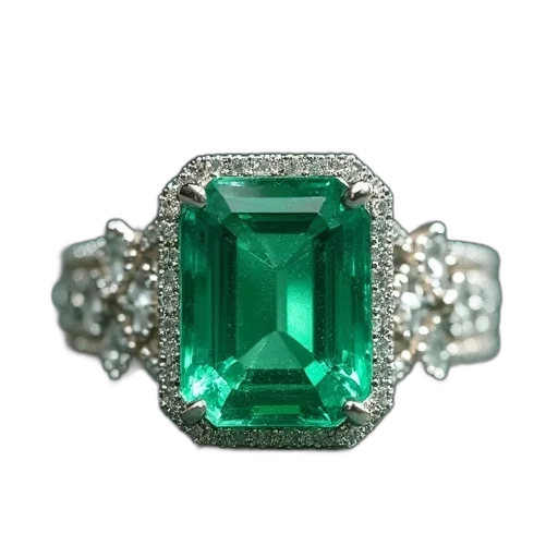 jewelry, crown, green, radiant transparent PNG cut-out