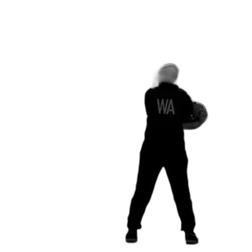 jacket, staff, robot, 3d render transparent PNG cut-out