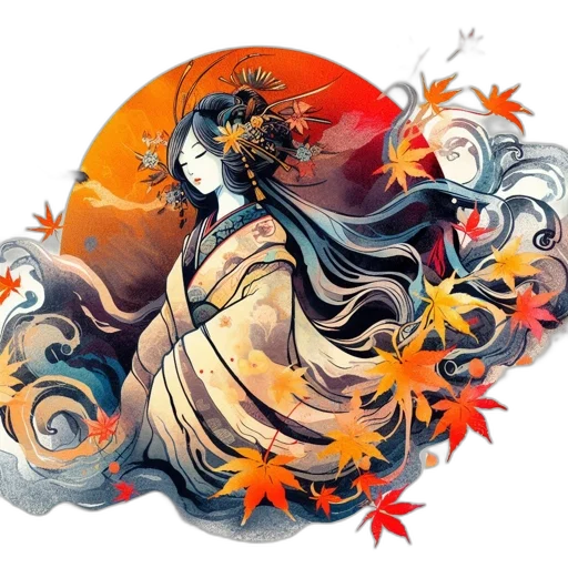 fantasy art, anime, watercolor, concept art transparent PNG cut-out