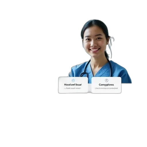 staff, medical, clinic, website transparent PNG cut-out