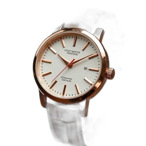 jewelry, rose, goldtone, watch transparent PNG cut-out