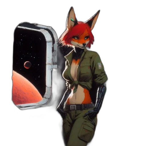 jacket, staff, mask, animal transparent PNG cut-out