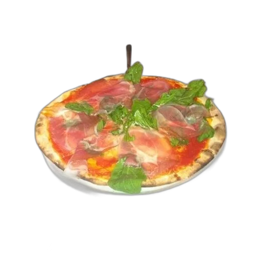 food, photorealistic, 3d render, pizza transparent PNG cut-out