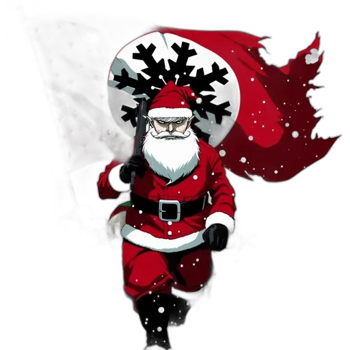 concept art, santa, claus, elf transparent PNG cut-out