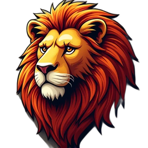 crown, animal, staff, photorealistic transparent PNG cut-out