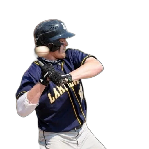 baseball, player, blue, uniform transparent PNG cut-out