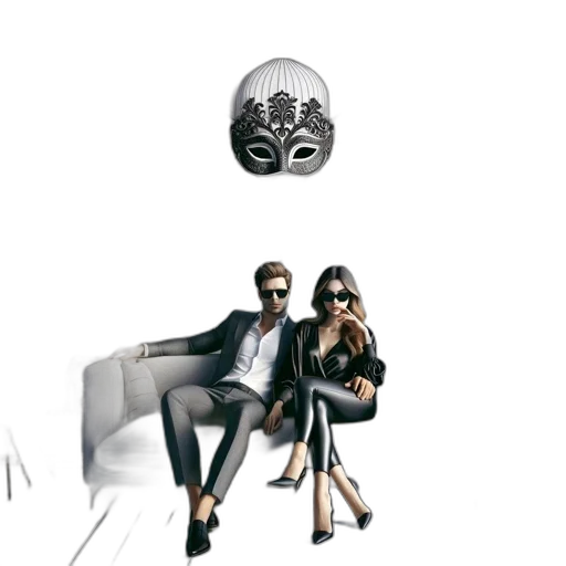 mask, jewelry, furniture, umbrella transparent PNG cut-out