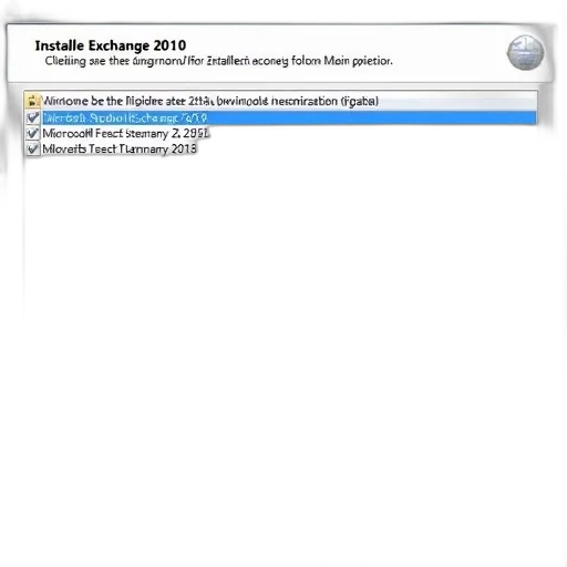 microsoft, exchange, 2010, installation transparent PNG cut-out