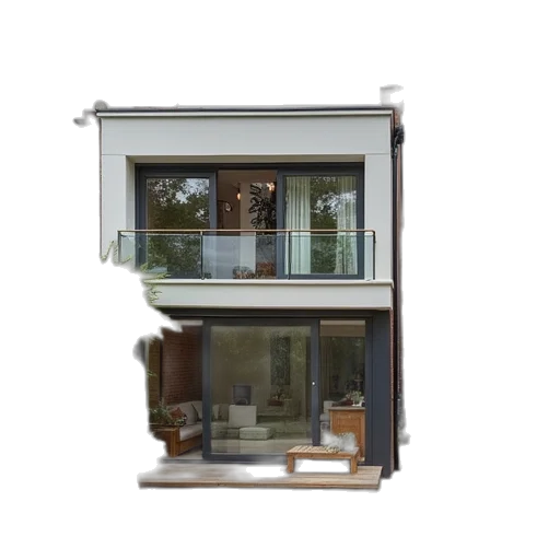 building, furniture, 3d render, photorealistic transparent PNG cut-out