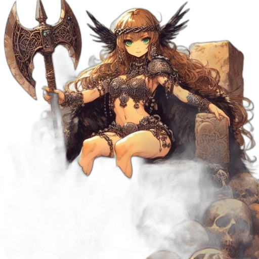 dragon, weapon, sword, fantasy art transparent PNG cut-out