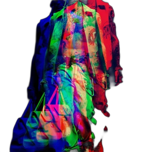 jacket, dress, umbrella, face transparent PNG cut-out