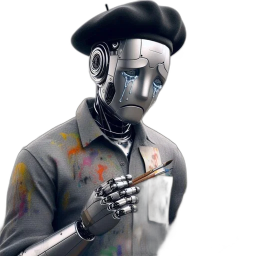 robot, mask, face, staff transparent PNG cut-out