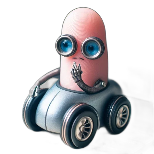 robot, car, creature, concept art transparent PNG cut-out
