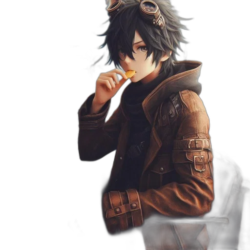jacket, dragon, mask, animal transparent PNG cut-out