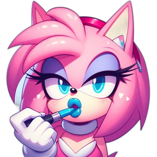staff, pixel art, vaporwave, cartoon transparent PNG cut-out