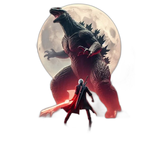 dragon, creature, concept art, 3d render transparent PNG cut-out