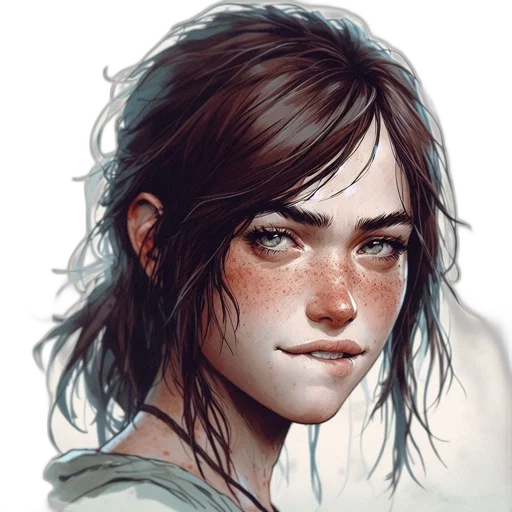 face, staff, fantasy art, photorealistic transparent PNG cut-out