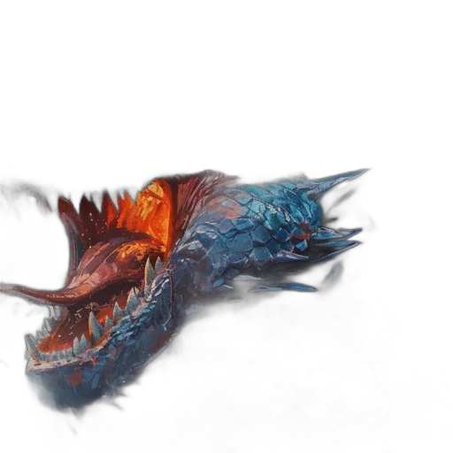 dragon, creature, animal, mask transparent PNG cut-out