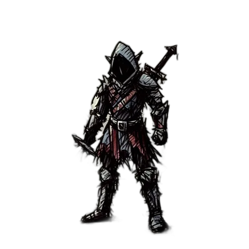 sword, weapon, staff, jacket transparent PNG cut-out