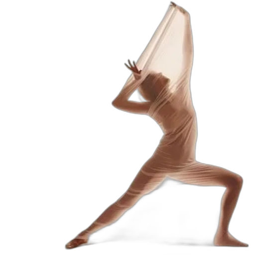dress, umbrella, mask, hair transparent PNG cut-out