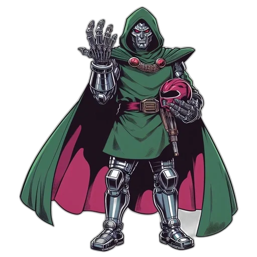 mask, concept art, comic book art, green transparent PNG cut-out