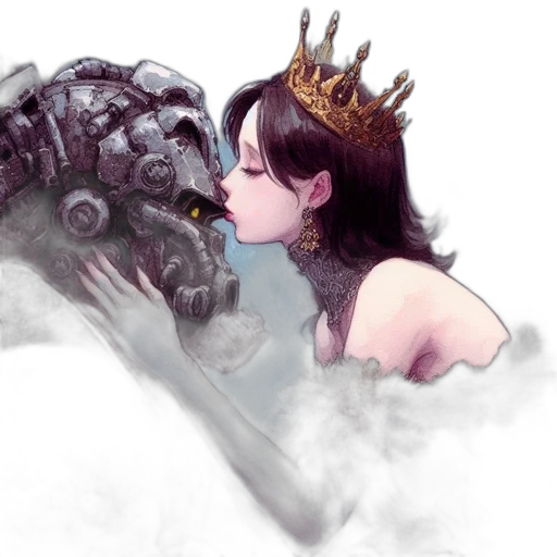 creature, dragon, crown, mask transparent PNG cut-out